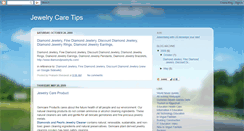 Desktop Screenshot of jewelry-care-tips.blogspot.com