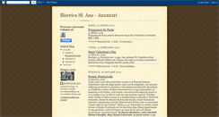 Desktop Screenshot of bisericasfana-anunturi.blogspot.com