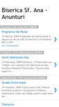 Mobile Screenshot of bisericasfana-anunturi.blogspot.com