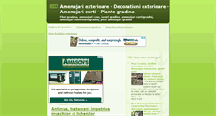 Desktop Screenshot of amenajari-gradini.blogspot.com
