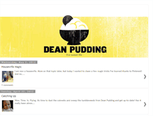 Tablet Screenshot of deanpudding.blogspot.com