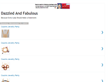 Tablet Screenshot of dazzledandfabulous.blogspot.com