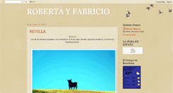 Desktop Screenshot of fabricioroberta.blogspot.com