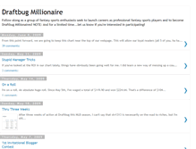 Tablet Screenshot of draftbugmillionaire.blogspot.com