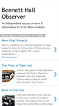 Mobile Screenshot of bennetthallobserver.blogspot.com