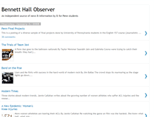 Tablet Screenshot of bennetthallobserver.blogspot.com