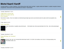 Tablet Screenshot of nazrilhaniff.blogspot.com