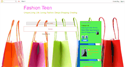 Desktop Screenshot of fashionteens101.blogspot.com