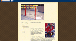 Desktop Screenshot of hockeygoaliegirl.blogspot.com