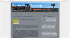Desktop Screenshot of lavoratori-unicoop.blogspot.com