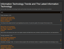 Tablet Screenshot of informationtechnologytrends2012.blogspot.com