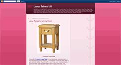 Desktop Screenshot of lamp-tables-uk.blogspot.com