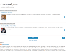 Tablet Screenshot of cosmoandjenn.blogspot.com