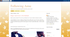 Desktop Screenshot of followinganne.blogspot.com