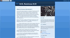 Desktop Screenshot of numinouskrill.blogspot.com