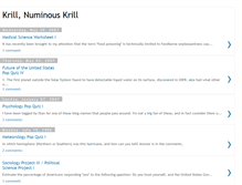 Tablet Screenshot of numinouskrill.blogspot.com