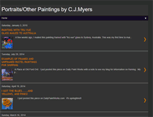 Tablet Screenshot of cjmyersblog.blogspot.com