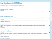 Tablet Screenshot of myconfigmgr-sccm.blogspot.com