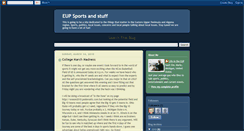 Desktop Screenshot of eupsportsandstuff.blogspot.com