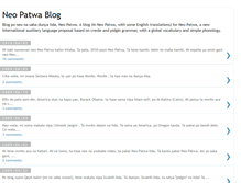 Tablet Screenshot of neopatwa.blogspot.com