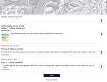 Tablet Screenshot of cumbiavancouver.blogspot.com