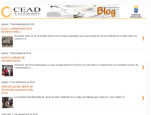Tablet Screenshot of ceadlaspalmasgc.blogspot.com