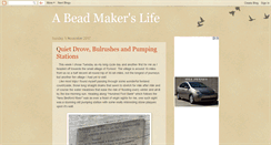 Desktop Screenshot of abeadmakerslife.blogspot.com