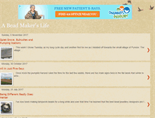 Tablet Screenshot of abeadmakerslife.blogspot.com