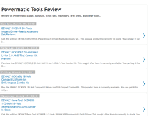 Tablet Screenshot of powermatic-tools.blogspot.com
