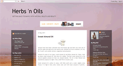 Desktop Screenshot of herbs-n-oils.blogspot.com