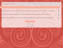 Tablet Screenshot of feminine-secret.blogspot.com