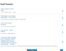 Tablet Screenshot of koolkwotes.blogspot.com