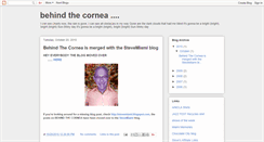 Desktop Screenshot of behindthecornea.blogspot.com