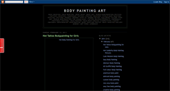 Desktop Screenshot of body-paintingz.blogspot.com