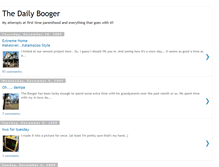 Tablet Screenshot of boogerbby.blogspot.com