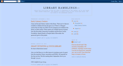 Desktop Screenshot of hawardenlibramblings.blogspot.com