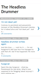 Mobile Screenshot of headlessdrummer.blogspot.com