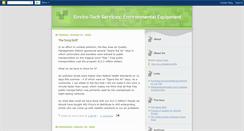 Desktop Screenshot of envirotechservices.blogspot.com
