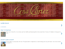Tablet Screenshot of ana-cortez.blogspot.com