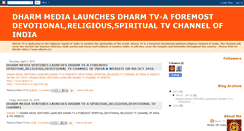 Desktop Screenshot of dharmtv.blogspot.com