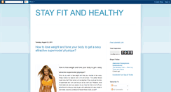 Desktop Screenshot of fat2fitfast.blogspot.com