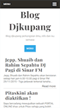 Mobile Screenshot of djkupang.blogspot.com