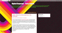 Desktop Screenshot of digitalreporter.blogspot.com