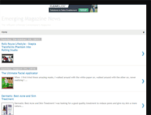 Tablet Screenshot of emergingmagazinenews.blogspot.com