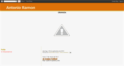 Desktop Screenshot of antonioramon5555.blogspot.com