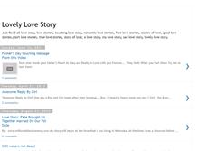 Tablet Screenshot of lovely-love-story.blogspot.com