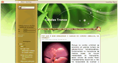 Desktop Screenshot of celuladavida.blogspot.com