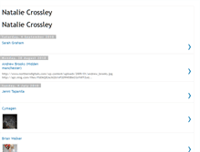 Tablet Screenshot of crossleynatalie.blogspot.com