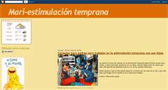 Desktop Screenshot of mari-estimulacintemprana.blogspot.com