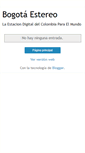 Mobile Screenshot of bogotaestereo.blogspot.com